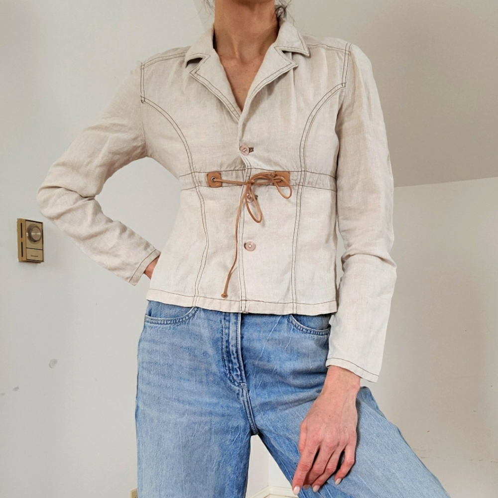 DKNY JEANS - Linen Jacket